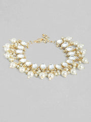 Kundan with Pearls Bracelet