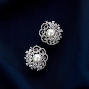 Bella Platinum studs earrings